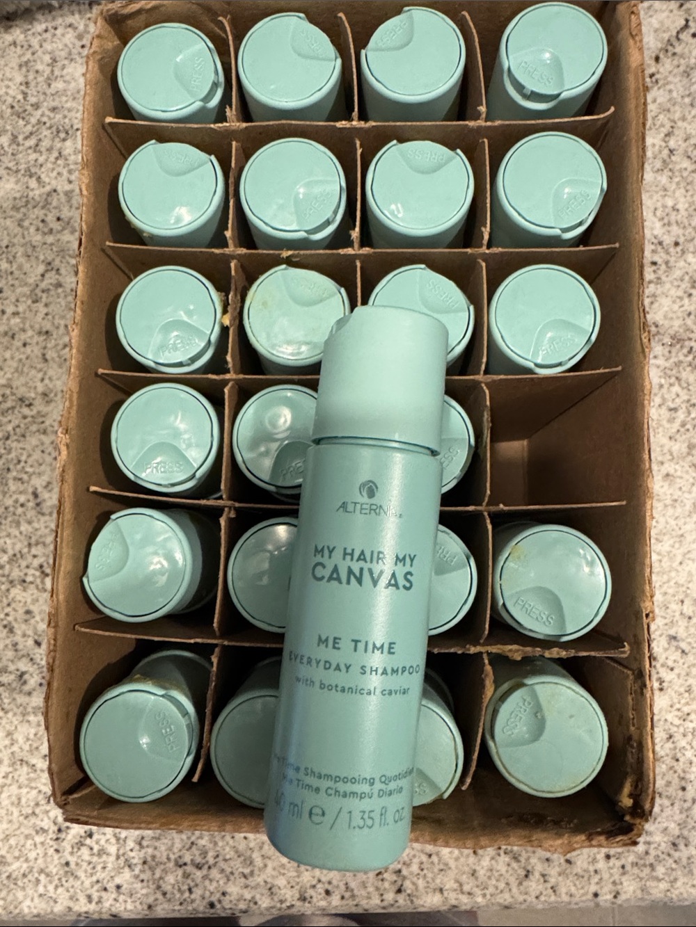 Alterna My Hair My Canvas Me Time Everyday Shampoo — box of 24